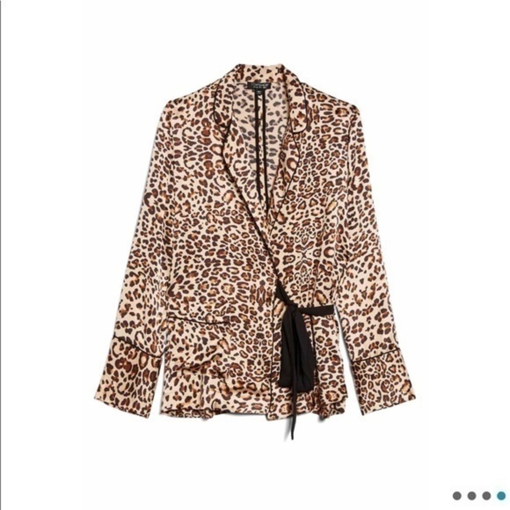 NWT - top shop- Leopard blouse - Picture 7 of 12